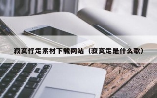 通辽寂寞行走素材下载网站（寂寞走是什么歌）